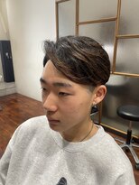 シーツー 三吉店(C2) マッシュスタイル、センターパート