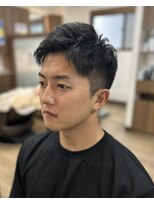 ケースタイルヘアスタジオ  虎ノ門店(K-STYLE HAIR STUDIO)&nbsp;ツーブロックショート×メンズカット<理容室>虎ノ門/メンズ