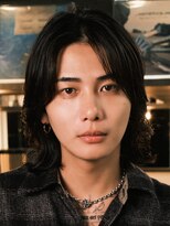 アンサー 渋谷(ANSWER)&nbsp;メンズミディアム　メンズボブ　毛流れスパイラル