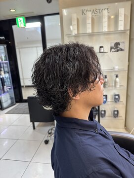 アイズ 海老名(AIZU) サーフカール　波巻きスパイラルパーマ　ウルフパーマ　海老名