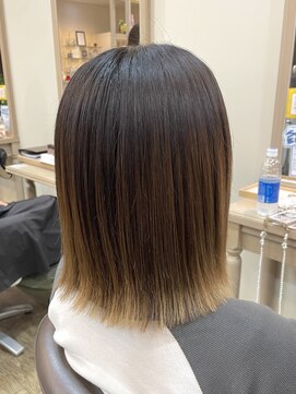 アルターリール(aL ter Rire) クラゲヘアー/小顔/ココアベージュ/オリーブグレー/中村