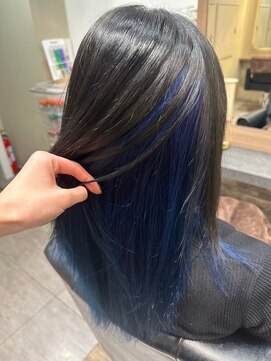 ラピス 横浜(Lapis) インナーカラーブルー