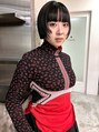 ゾーイダイミョウ(ZOEY daimyo)&nbsp;広めの前髪にミニボブ、顔周りレイヤー