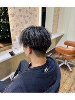 ナチュラルターバン(NATURAL Turban)&nbsp;刈り上げ × ニュアンスパーマスタイル