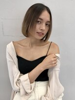 バランス 原宿 表参道(balance)&nbsp;ラテベージュ×ハイライト