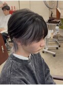 ホワイトシルバーインナーカラー