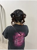 クラゲヘアアレンジ