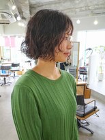 ワク(WAKU)&nbsp;ボブパーマ/ダークブラウン