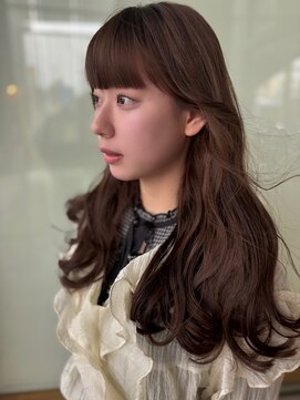 ヘアーガーデンミルクティー 新潟大学前店(Hair garden Milk tea) 愛されブラウンカラー