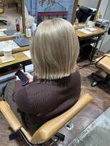 アヴァンスアンス 広島袋町店(AVANCE.ens)&nbsp;blonde beige / bob