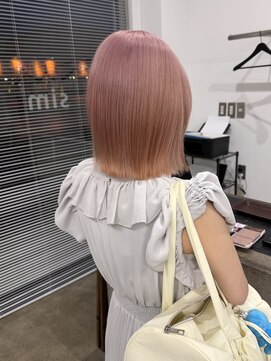シム(sim) ペールピンク