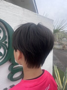オッジ ヘアー 深谷店(Oggi Hair) マッシュショート 7月