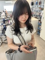 ノード(NODO) ロングレイヤー×グレージュカラー