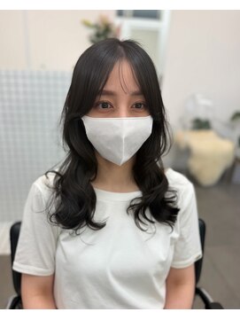 ヘルディンバイアピッシュ(Heldin by apish) 小顔コテ巻き風パーマ