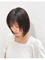 カスミ 霞(KASUMI)&nbsp;顔まわりレイヤーヘルシーボブ Face-layered healthy bob