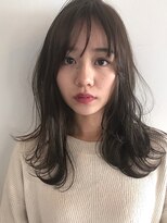 ヴェイン(VEIN) イルミナカラー　小顔　オリーブカラー　セミウェットウェーブ　