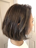 ロンドアベニール 北千住(Lond avenir)&nbsp;namie ハイライトでおしゃれボブ