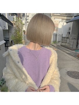 ナループロア ルームー(Nalu pu loa ROOMOO) ゆるまきタッセルカット/タッセルカット/タンバルモリ/韓国ボブ