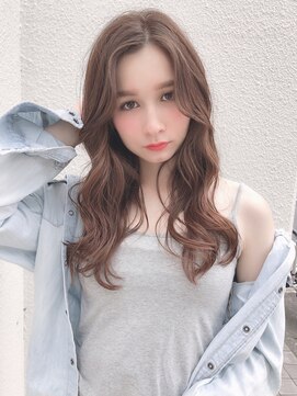 チョビー 銀座(chobii) グレージュ/デジタルパーマ/ゆるふわカール/ルーズ/透明感/高柳