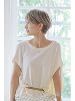 ナンバースリー 綱島店(Number Three)&nbsp;小顔大人ショート２【Number Three 綱島】