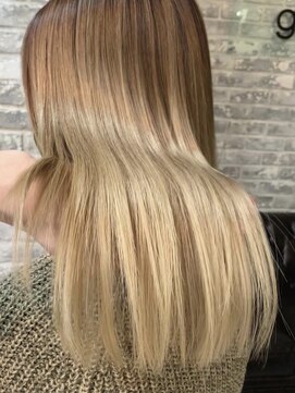 グロウ 上野御徒町(grow) ピンクベージュ/ハイライトカラー/小顔/ボブルフ[上野/御徒町］