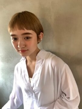 テテコケット(tete coquette) 『真通知弘』オン眉ショートのコンパクトショートボブ