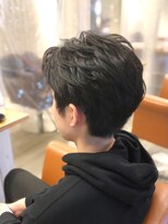 アンプリュス リアン(1+ Unplus lien)&nbsp;ニュアンスパーマ刈り上げショート/ビジネスマンパーマ/亀戸