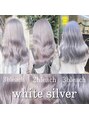 ミーナ バイ ワンズ 町田(mina by one's kyougoku) white silver集♪ 白っぽくて色素も薄くとにかく色がカワイイ！
