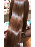 【プロによる髪質改善カラーコース】美髪エステ＋カラーカット　150分～