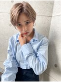 カジュアルモード☆ハイトーングレージュカラー
