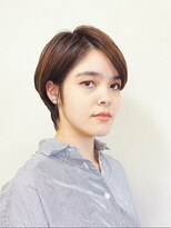 ハウスアンドヘアーワークス(House&Hair works)&nbsp;前髪長め大人小顔ショート30代40代50代　藤沢