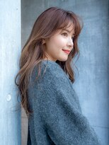 グローブス オモハラ(THE GLOBES OMOHARA)&nbsp;シルキーベージュ×リバースロング斜めバング