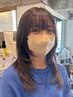 【迷ったらこれ◎】カット＋透明感うる艶カラー＋美容成分配合TR付