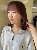 ロエム(Loem)&nbsp;【RINA】フェイスフレーミングピンクカラー