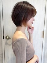 アフロート ルヴア(AFLOAT RUVUA)&nbsp;みねスタイル♪ 似合わせ ショート ボブ 30代 40代 小顔 新宿