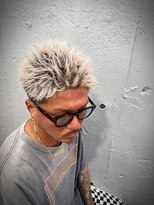 メンズ ラピス(Men's Lapis) 短髪　スパイキーショート　スキンフェード