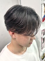 MEN'S HAIRスペインカールスパイキーショートフェザーパーマ