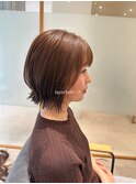 ナチュラルだけど今っぽい「大人可愛いコンパクトボブ」