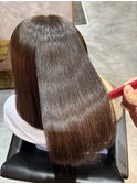診断カット×パーソナルカラー診断×髪質改善(縮毛矯正)