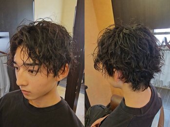 シーヤ(Seaya)の写真/【鈴鹿市/少人数SALON】扱いやすいメンズパーマでONもOFFもキマル☆シンプルだけど差がつくカットをご提案