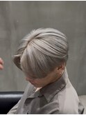 メンズホワイトシルバー