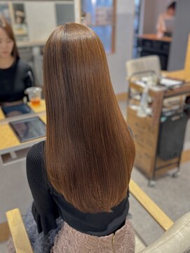 ワンデイ 表参道(oneday) 髪質改善トリートメント/ナチュラルストレート/ロングレイヤー