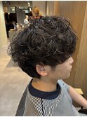 メンズツイストスパイラルパーマ