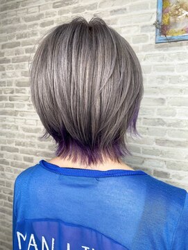 メイ 十条店(mei) 髪質改善/顔周りレイヤーカット/グレージュ[十条/十条駅]