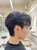 ニコ トウキョウ ヨコハマ(nico)&nbsp;メンズセンターパートウルフセンターパートニュアンスパーマ襟足