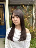 ロングレイヤースタイル