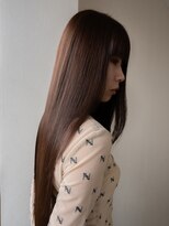 アンメイビー(UNMAYBE)&nbsp;【UNMAYBE】ブリーチ無し透明感カラー【青森市/新町/青森駅】