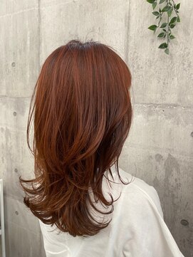 レッドオレンジカラー