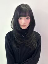 ジーナリア(Xena ria)&nbsp;【RYOUICHI】ハイレイヤー/レイヤーカット/韓国ヘア