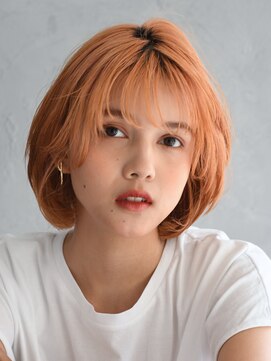 アース 溝の口店(HAIR&MAKE EARTH) 20代30代大人可愛いダブルカラーブリーチハイトーンカラー